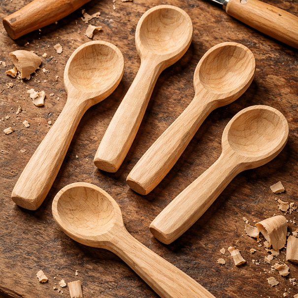 Spoon carving class for beginners Cornwall